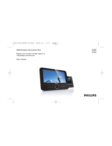 Philips DCP951/05 User manual Philips DCP951/05 User manual