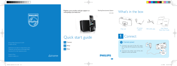 Philips DC220/12 Quick start guide Philips DC220/12 Quick start guide
