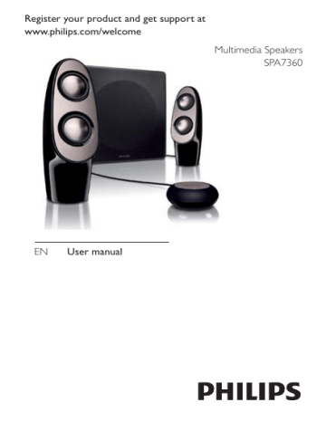Philips SPA7360/05 User manual Philips SPA7360/05 User manual