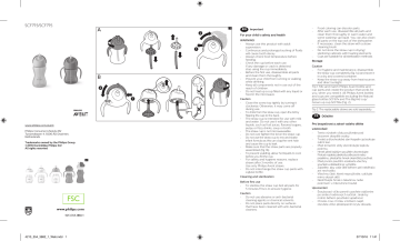 Avent SCF798/02, SCF796/02, SCF798/01 User manual Avent SCF798/02, SCF796/02, SCF798/01 User manual