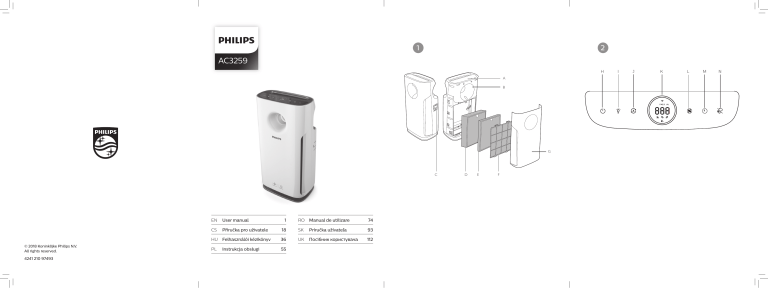 Philips AC3259/10 User manual Philips AC3259/10 User manual