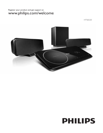Philips Home Cinéma 2 enceintes HTS6520/12 Mode d’emploi | Manualzz Philips Home Cinéma 2 enceintes HTS6520/12 Mode d’emploi | Manualzz