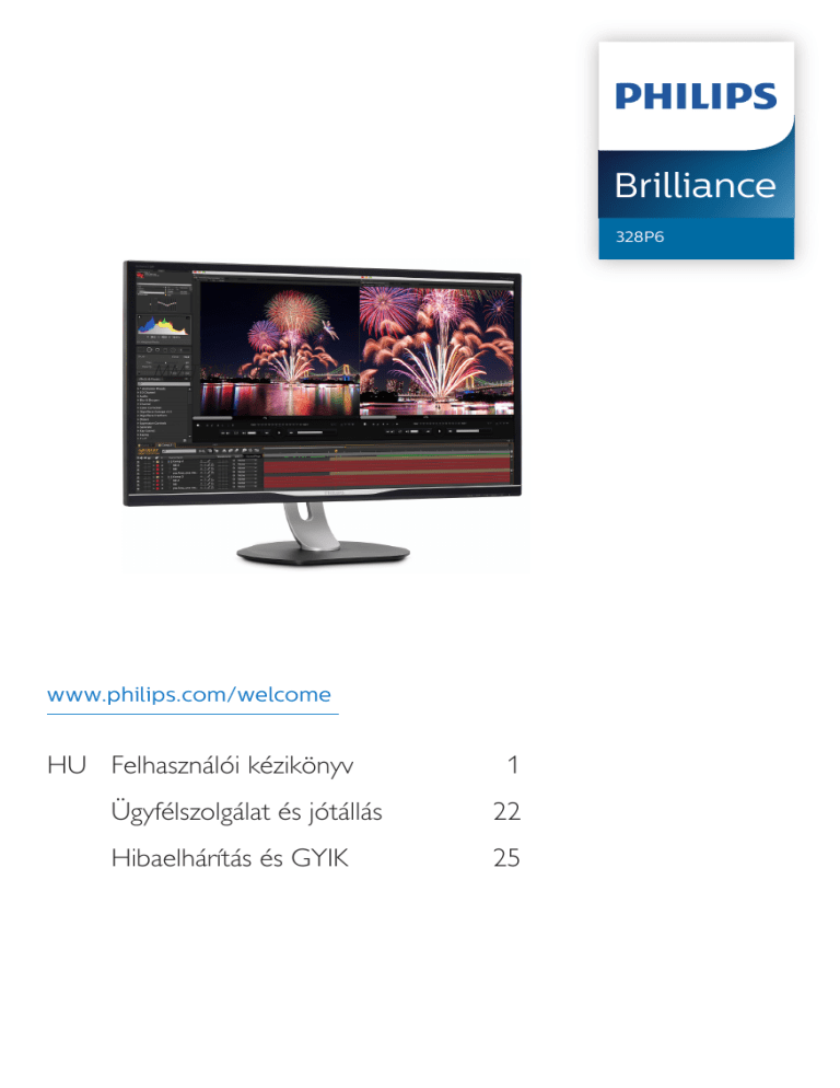 Philips 328P6VUBREB/00 User manual Philips 328P6VUBREB/00 User manual