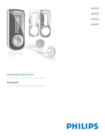 Philips Audiospeler met flashgeheugen SA4126/02 Gebruiksaanwijzing | Manualzz Philips Audiospeler met flashgeheugen SA4126/02 Gebruiksaanwijzing | Manualzz