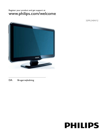 Philips LCD-TV 32PFL5404/12 Brugervejledning | Manualzz