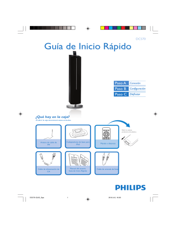Philips DC570/12 Quick start guide Philips DC570/12 Quick start guide