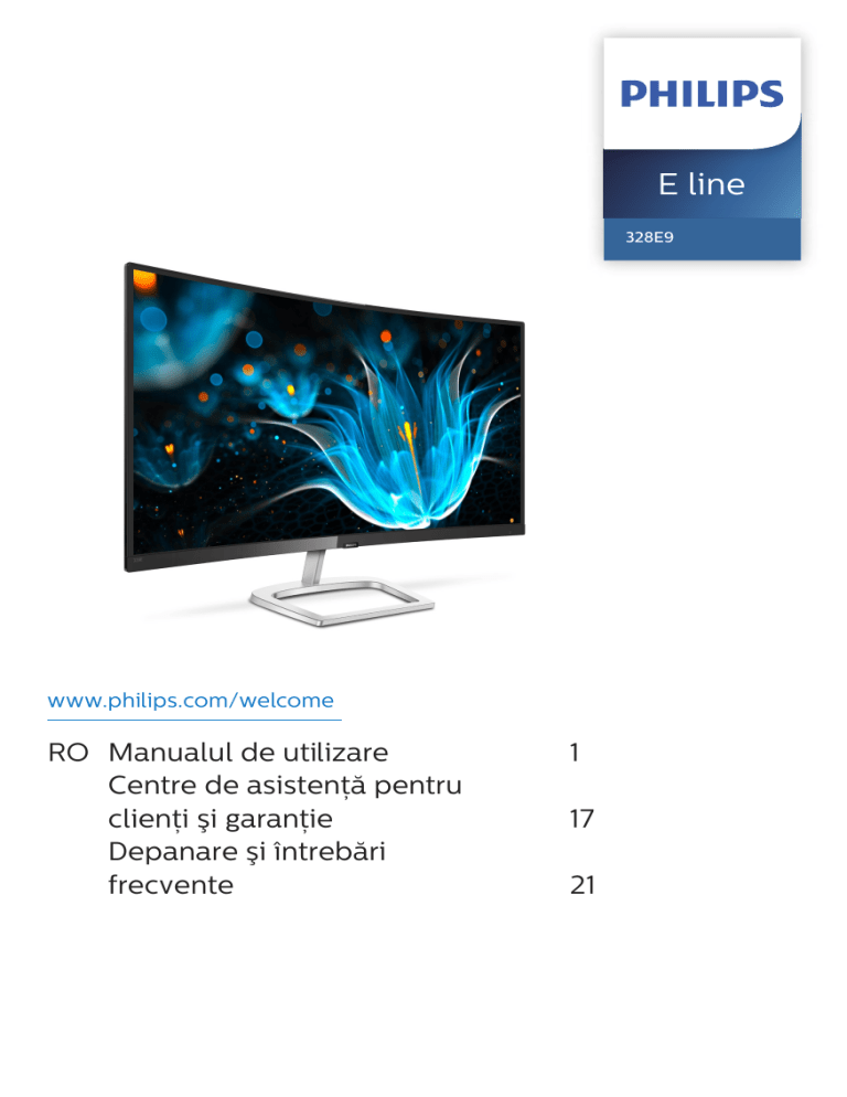 Philips 328E9FJAB/00 User manual Philips 328E9FJAB/00 User manual
