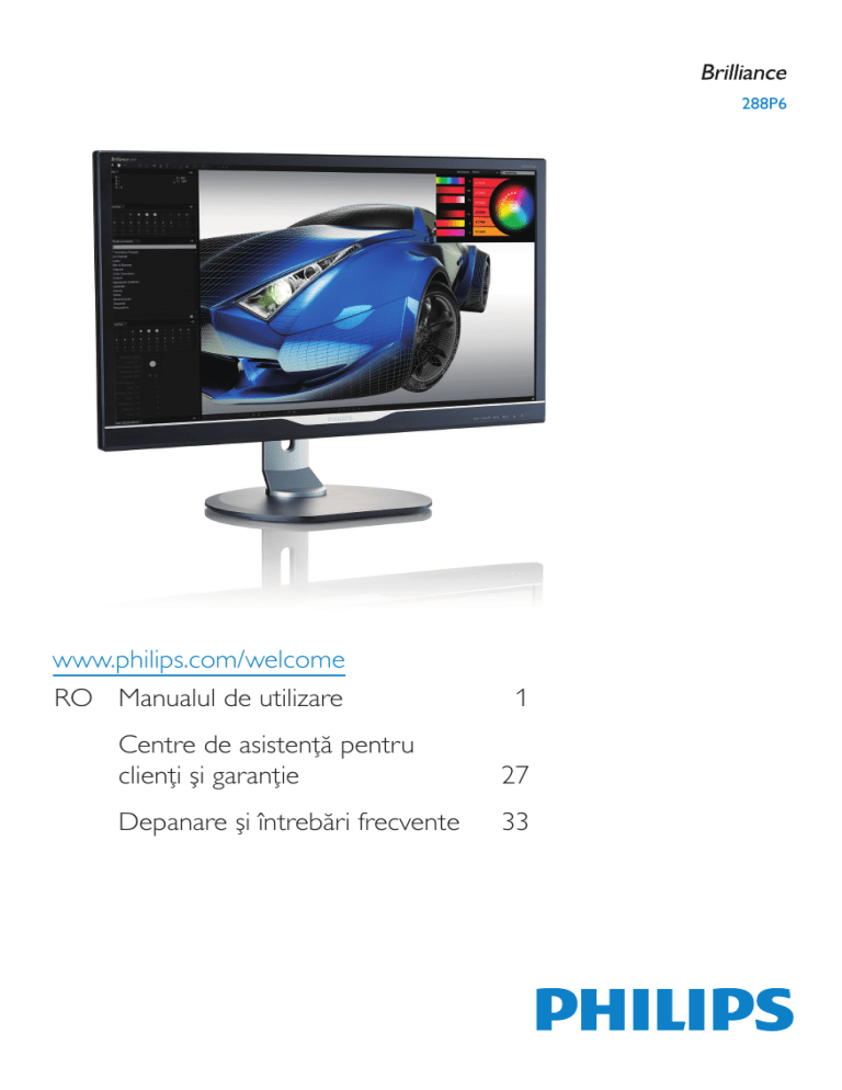 Philips 288P6LJEB/00, 288P6LJEB/01 User manual Philips 288P6LJEB/00, 288P6LJEB/01 User manual