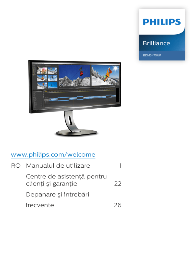 Philips BDM3470UP/00, BDM3470UP/01 User manual Philips BDM3470UP/00, BDM3470UP/01 User manual