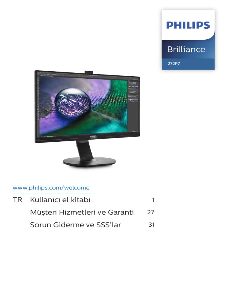Philips 272P7VPTKEB/00, 272P7VPTKEB/01 User manual Philips 272P7VPTKEB/00, 272P7VPTKEB/01 User manual