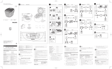 Philips HD3085/52, HD3087/52, HD3087/62 User manual Philips HD3085/52, HD3087/52, HD3087/62 User manual