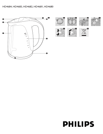 Philips HD4680/01, HD4680/55, HD4680/00, HD4682/01, HD4680/35 User manual Philips HD4680/01, HD4680/55, HD4680/00, HD4682/01, HD4680/35 User manual