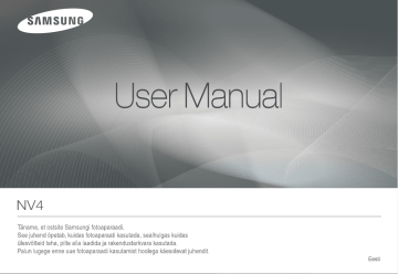 Samsung NV4 Vartotojo vadovas | Manualzz