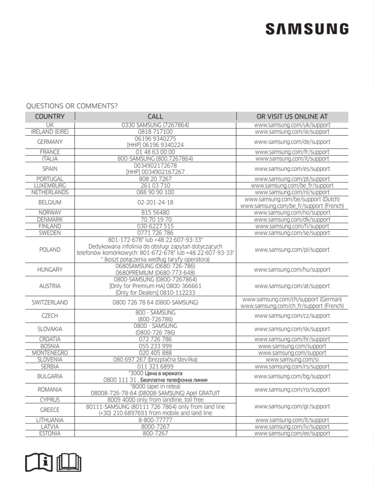 Samsung AR09MSFSPWKNEE, AR12MSFSPWKNEE User guide Samsung AR09MSFSPWKNEE, AR12MSFSPWKNEE User guide