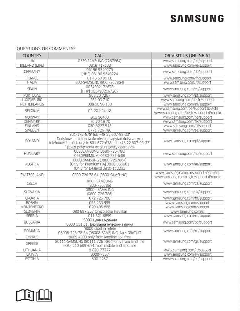 Samsung AR09JSFPPWQN, AR12JSFPPWQN User guide Samsung AR09JSFPPWQN, AR12JSFPPWQN User guide