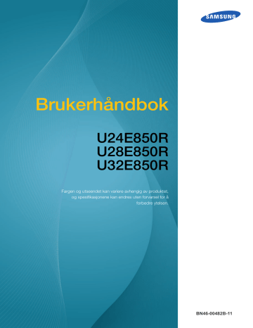 Samsung U28E850R Bruksanvisning | Manualzz Samsung U28E850R Bruksanvisning | Manualzz