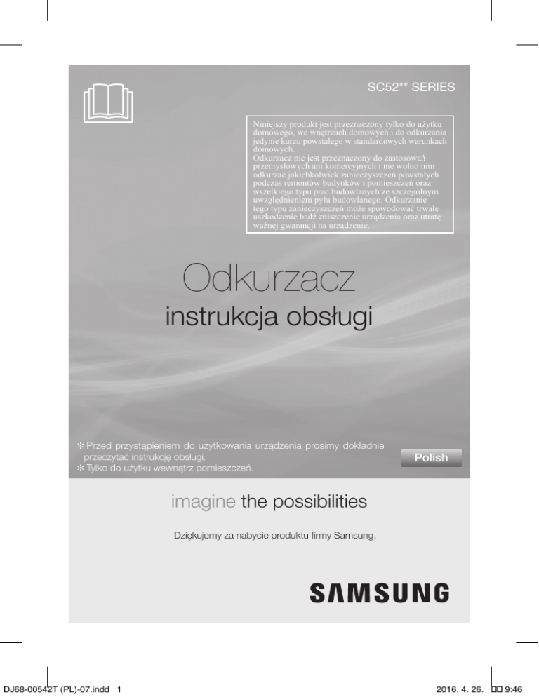 Samsung SC52E5, SC52E0, SC5285, SC5255, SC52U0, SC52E6, SC52U5 User manual Samsung SC52E5, SC52E0, SC5285, SC5255, SC52U0, SC52E6, SC52U5 User manual