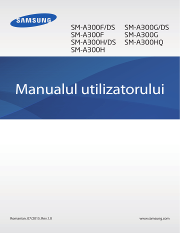 Samsung SM-A300F Manual de utilizare (Lollipop) | Manualzz Samsung SM-A300F Manual de utilizare (Lollipop) | Manualzz