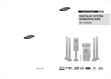 Samsung HT-TXQ120 User guide Samsung HT-TXQ120 User guide