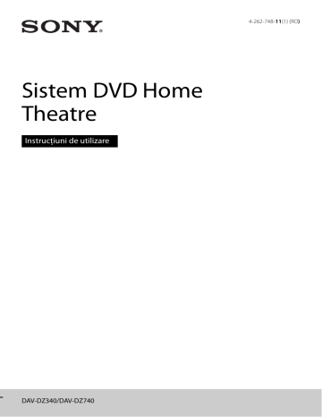 Sony DAV-DZ740 DAV-DZ740 Sistem Home Theatre cu DVD Instrucţiuni de utilizare | Manualzz Sony DAV-DZ740 DAV-DZ740 Sistem Home Theatre cu DVD Instrucţiuni de utilizare | Manualzz