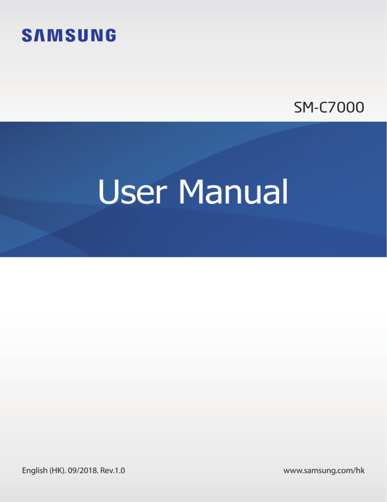 Samsung SM-C7000 User manual Samsung SM-C7000 User manual