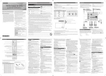 Samsung UN50J5000BF Manuel utilisateur | Manualzz