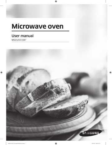 Samsung MS23J5133AM User's manual Samsung MS23J5133AM User's manual