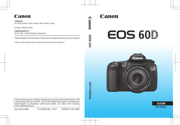 Canon EOS 60D User's Guide Canon EOS 60D User's Guide