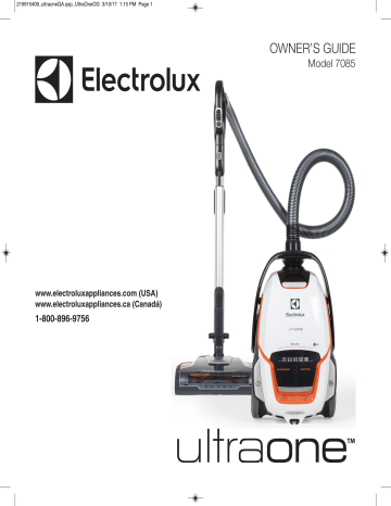 Electrolux EL7085 User manual Electrolux EL7085 User manual