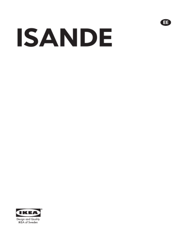 IKEA ISANDE User manual IKEA ISANDE User manual