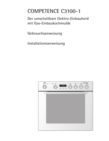 AEG C3100-1-W User manual AEG C3100-1-W User manual