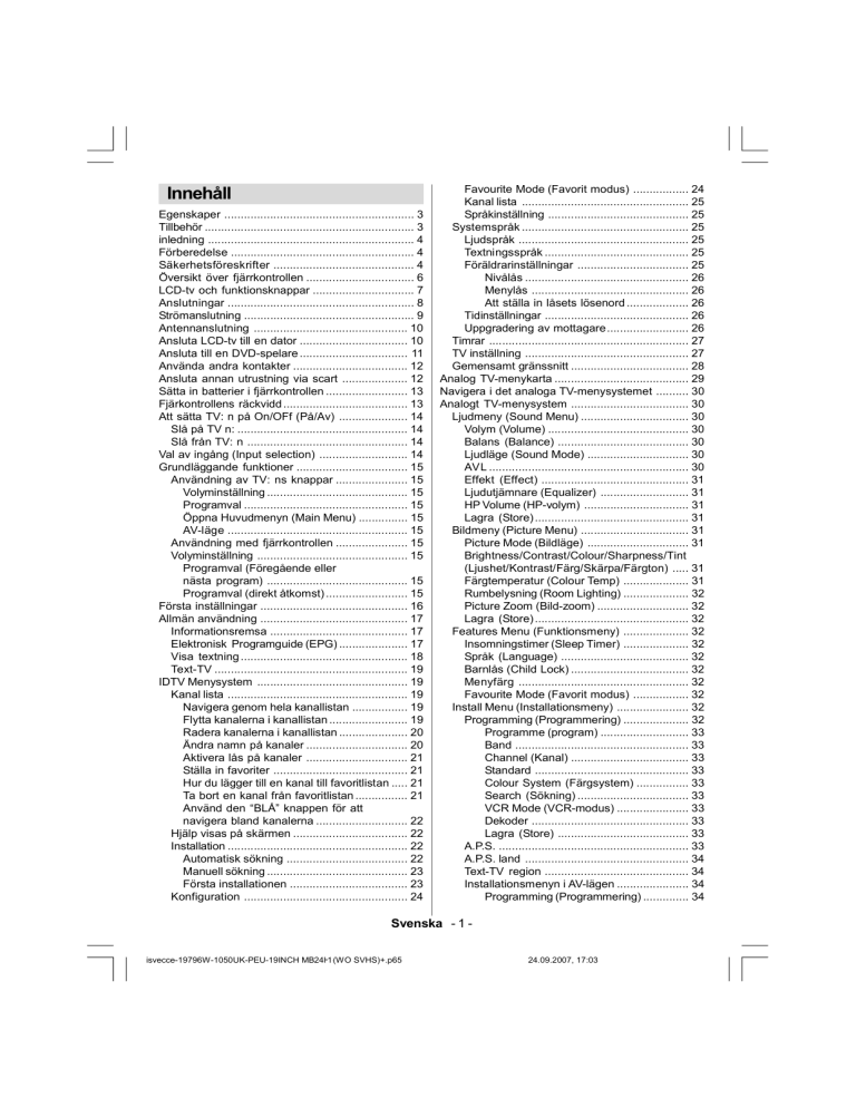Electrolux ETV38000X, JTV38000X AB KW1908 User manual Electrolux ETV38000X, JTV38000X AB KW1908 User manual