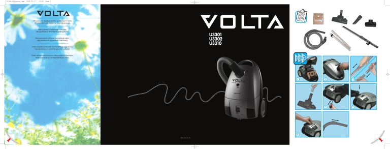 VOLTA U3302 Ohjekirja VOLTA U3302 Ohjekirja