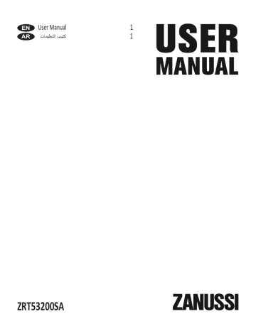 Zanussi ZRT53200SA User manual Zanussi ZRT53200SA User manual