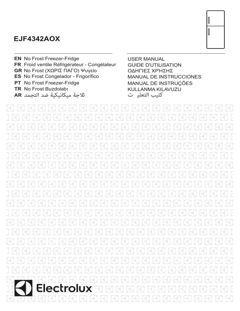 Electrolux EJF4352AOX User manual Electrolux EJF4352AOX User manual