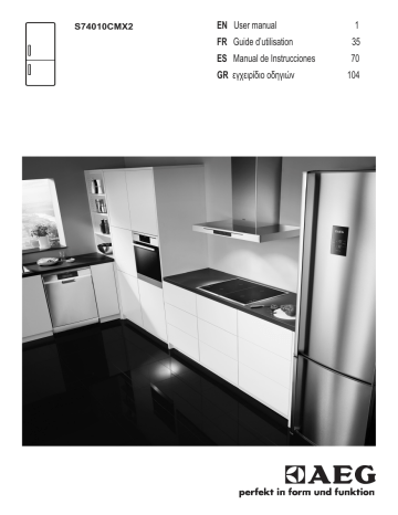 AEG S74010CMX2 User manual AEG S74010CMX2 User manual