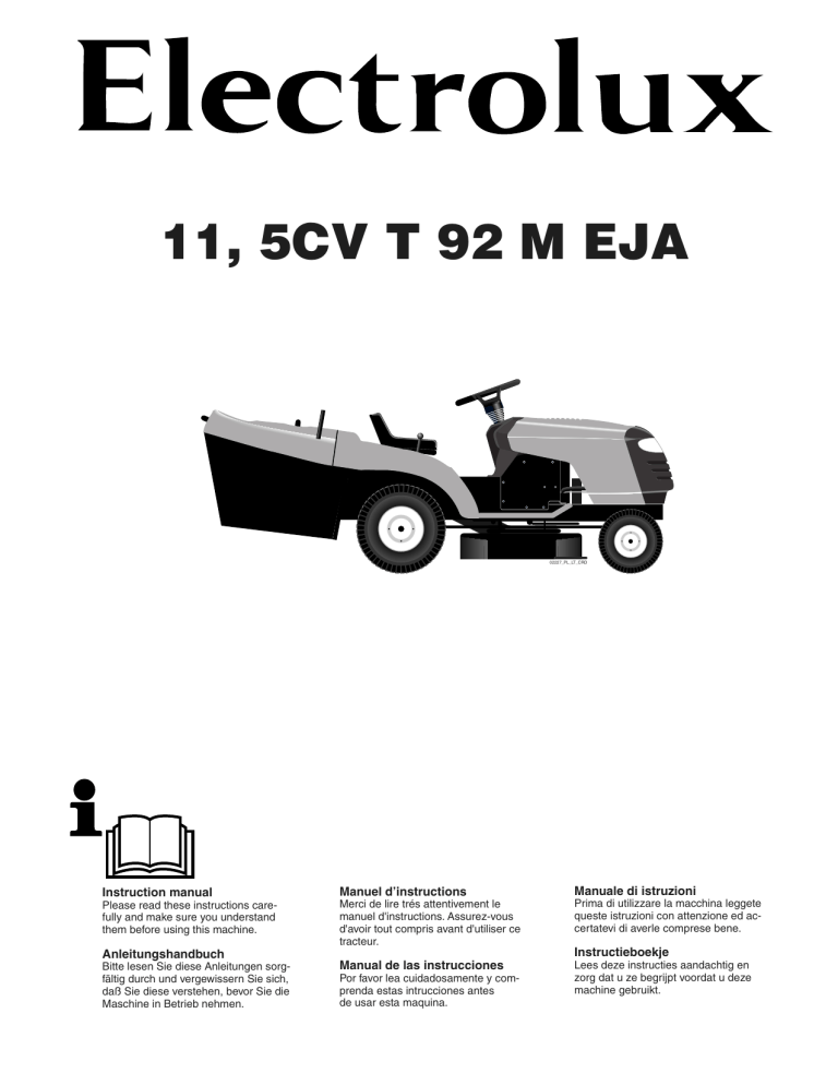 Electrolux 11,5CVT92MEJA User manual Electrolux 11,5CVT92MEJA User manual