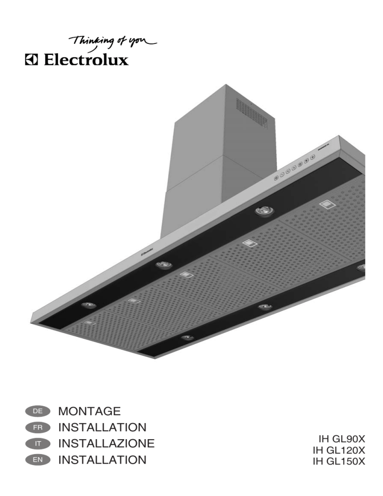 Electrolux IHGL150X, IHGL120X User manual Electrolux IHGL150X, IHGL120X User manual
