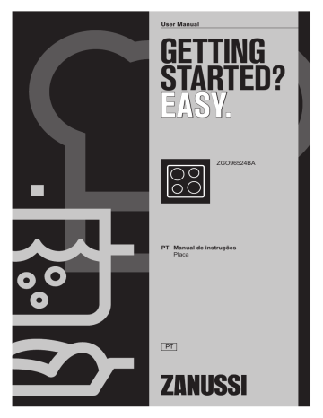 Zanussi ZGO96524BA User manual Zanussi ZGO96524BA User manual