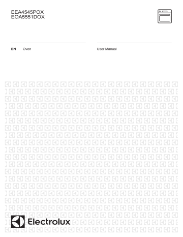 Electrolux EOA5551DOX, EEA4545POX User manual Electrolux EOA5551DOX, EEA4545POX User manual