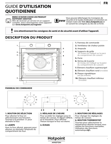 Hotpoint Ariston Fa P Ix Ha Mode D Emploi Manualzz