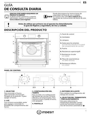 Indesit IFW 5844 C IX Setup And User Guide Manualzz