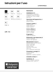 Hotpoint Ariston Lfs Ix F Ha User Guide