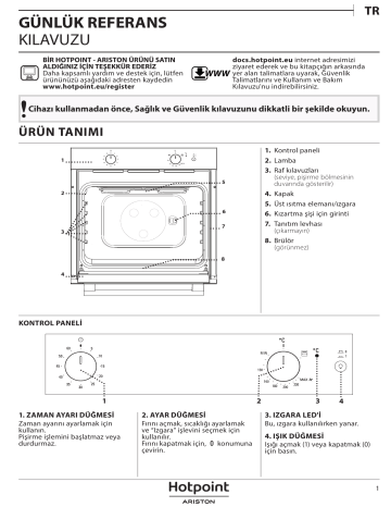 HOTPOINT ARISTON GA3 124 IX HA Setup And User Guide Manualzz