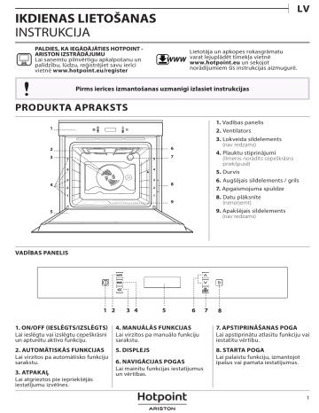 HOTPOINT ARISTON FI7 871 SP IX HA Setup And User Guide Manualzz