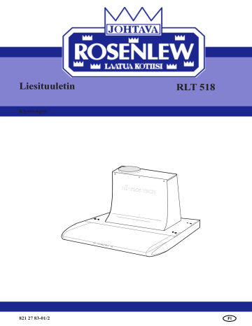 VOSS RLT518 User manual VOSS RLT518 User manual