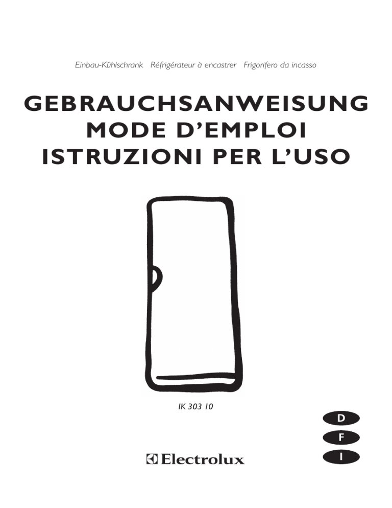 Electrolux EK13410LIWE User manual Electrolux EK13410LIWE User manual