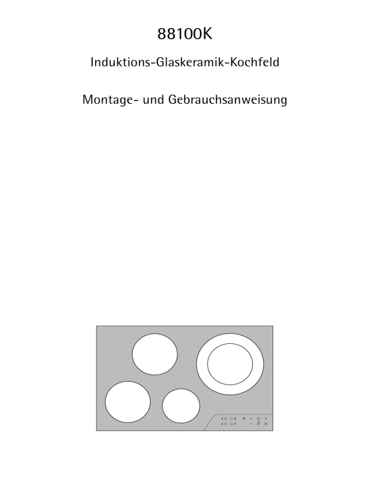 AEG 88100K-MNAEGBIG4 User manual AEG 88100K-MNAEGBIG4 User manual