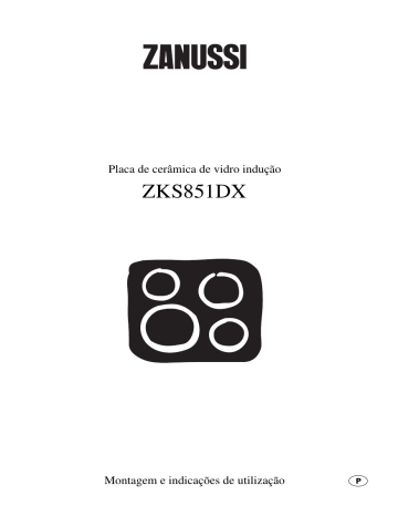 Zanussi ZKS851DX User manual Zanussi ZKS851DX User manual