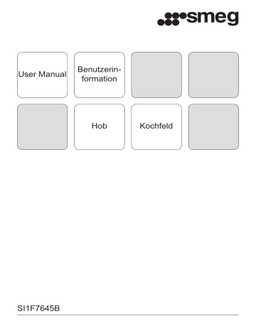 Smeg SI1F7645B User manual Smeg SI1F7645B User manual